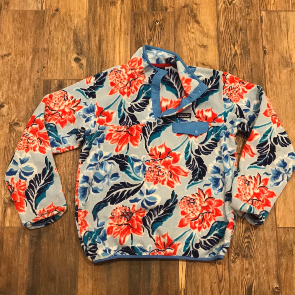 Patagonia Floral Retro Synchilla